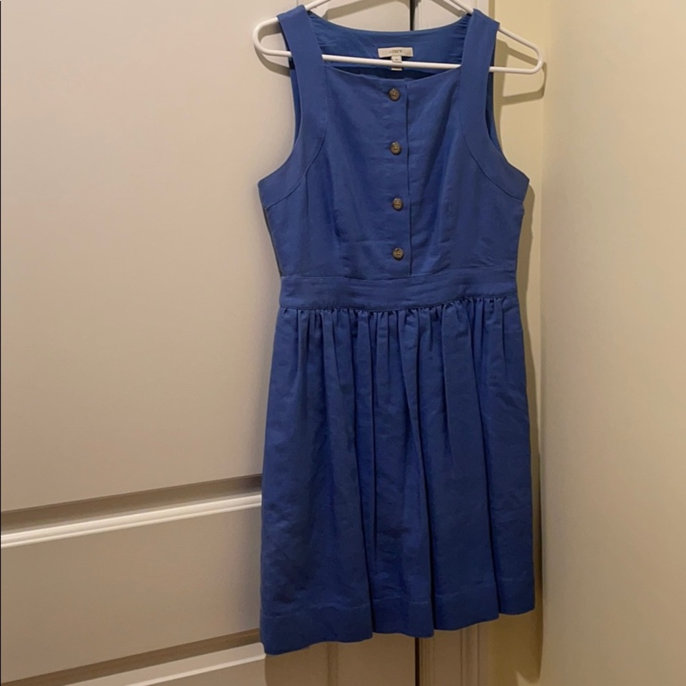 Blue Linen dress